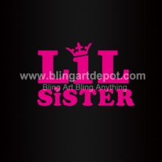 Wholesale Little Sister Heat Transfers Vinyl